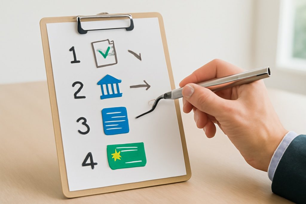 4 шага от заявки до денег на карте