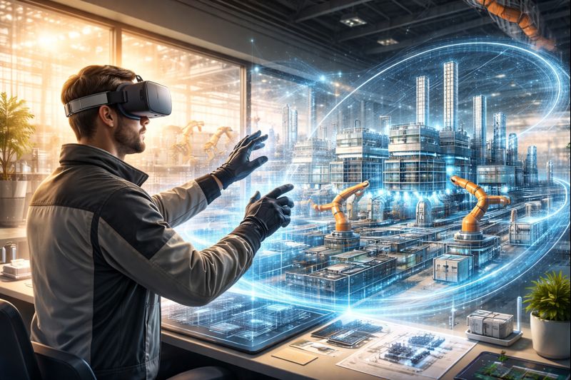 Индустриальная метавселенная и цифровые двойники