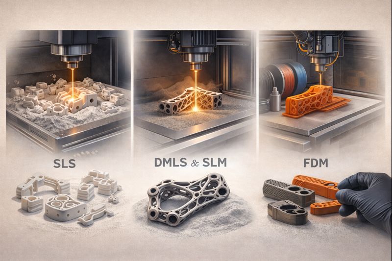 Основные методы промышленной 3D-печати